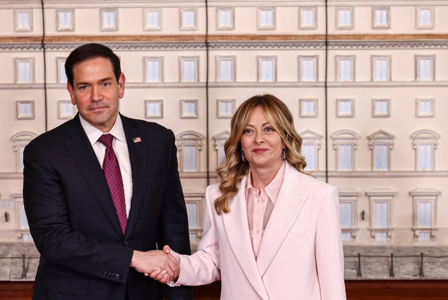 Meloni meets Rubio as Iran war strains Italy-US ties