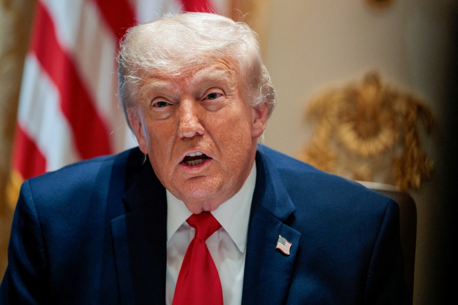 Trump says talks with Iran continue