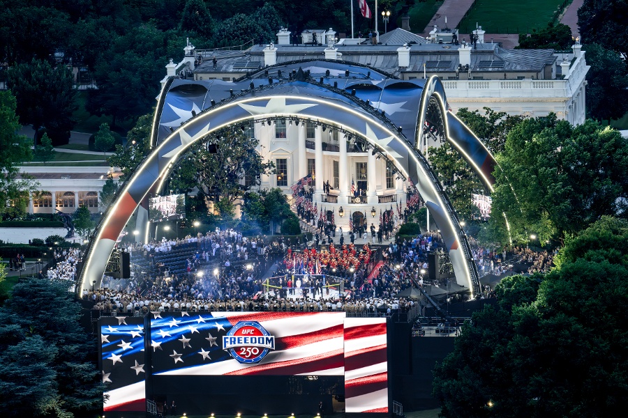 FBI foils alleged terror plot at White House UFC event