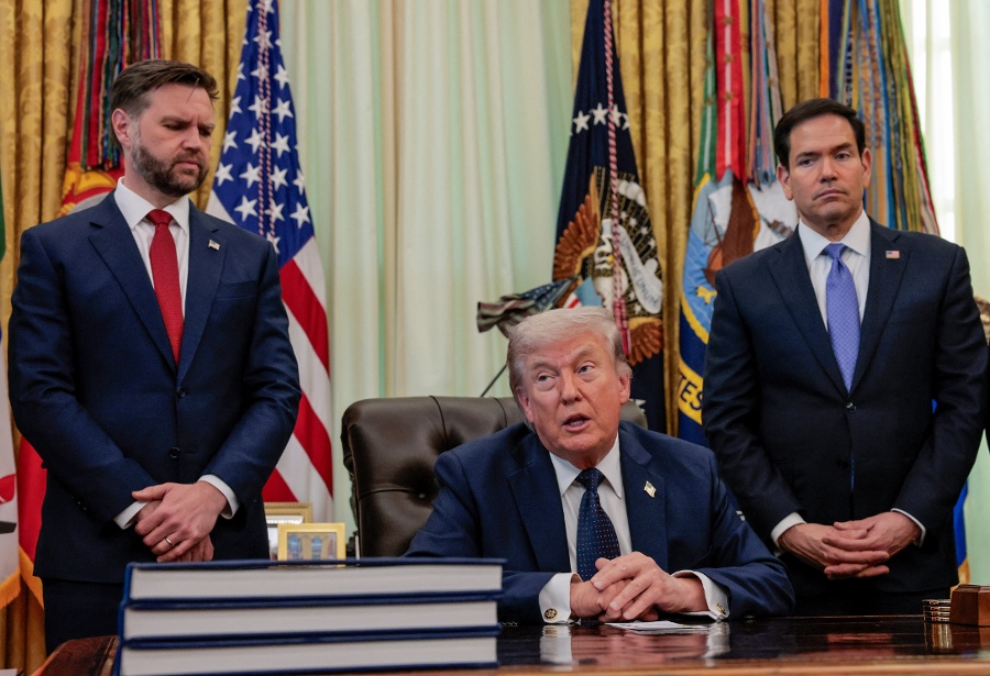 Trump says Vance and Rubio teaming up for 2028 run would be unbeatable