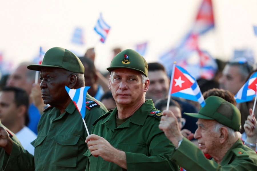 US imposes sanctions on Cuban president, Treasury website shows