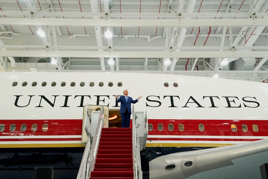 Trump to debut new Air Force One on trip to Theodore Roosevelt museum dedication