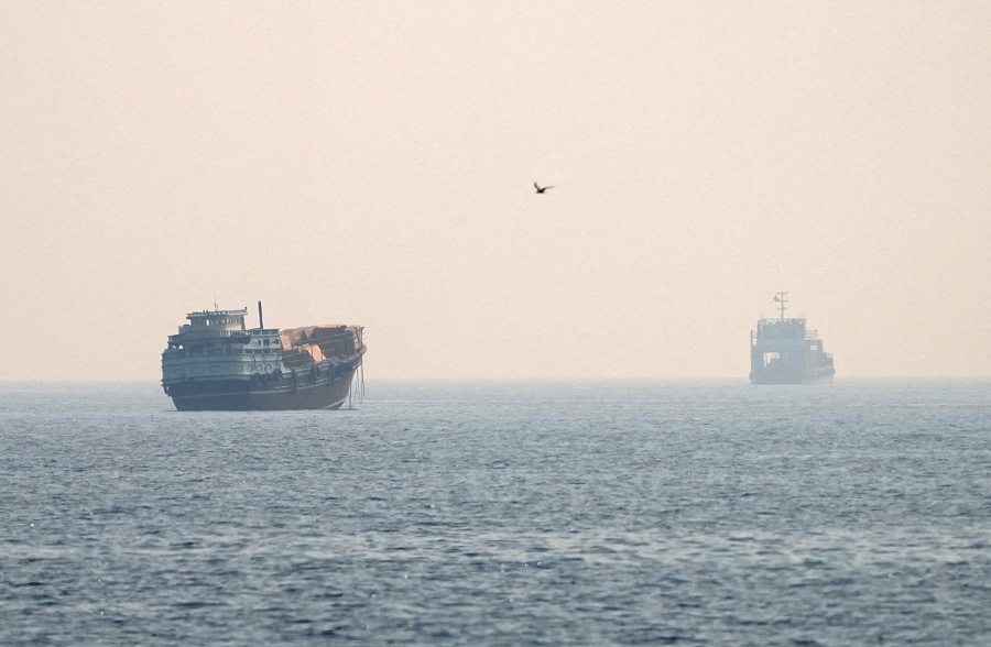 Iran-linked vessels pass through Hormuz ahead of US blockade