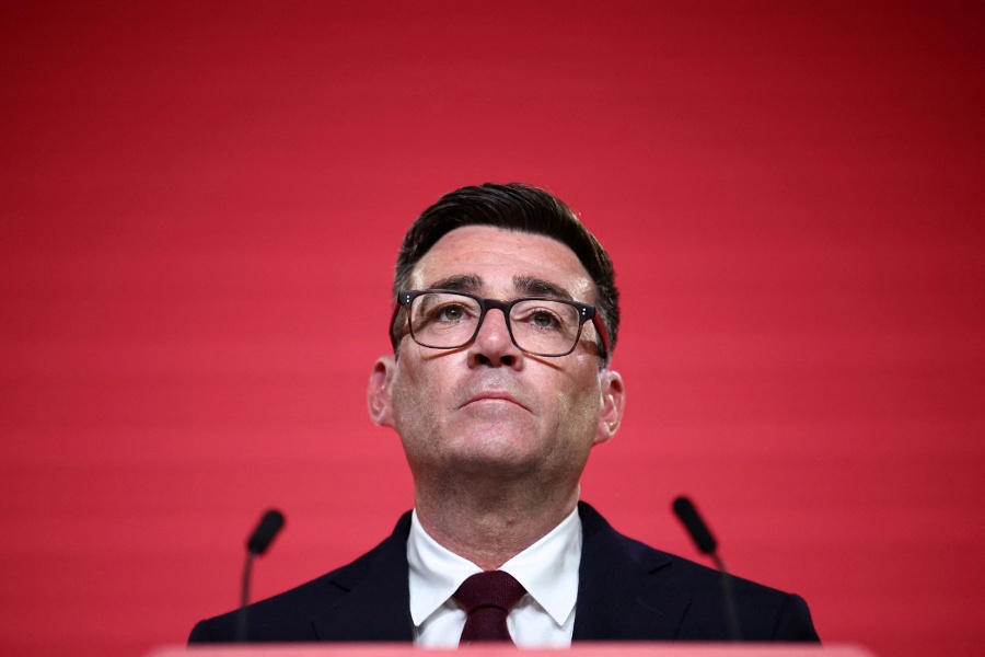 Andy Burnham to become prime minister, pledging to rewire Britain