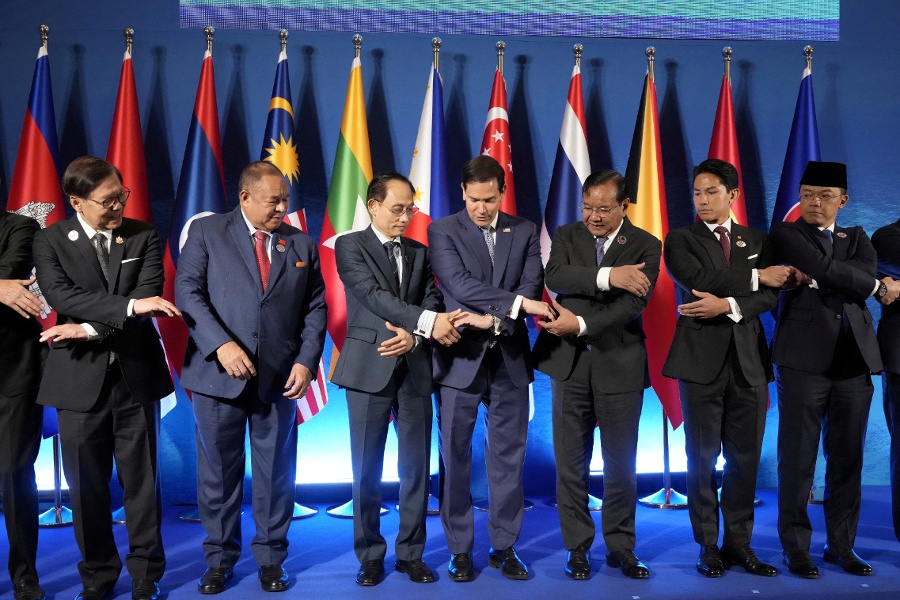 Rubio to hold talks with China s Wang Yi as regional powers join ASEAN meeting