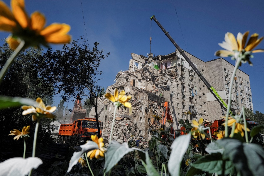 Rescuers scour rubble as Kyiv mourns deadliest Russian attack this year