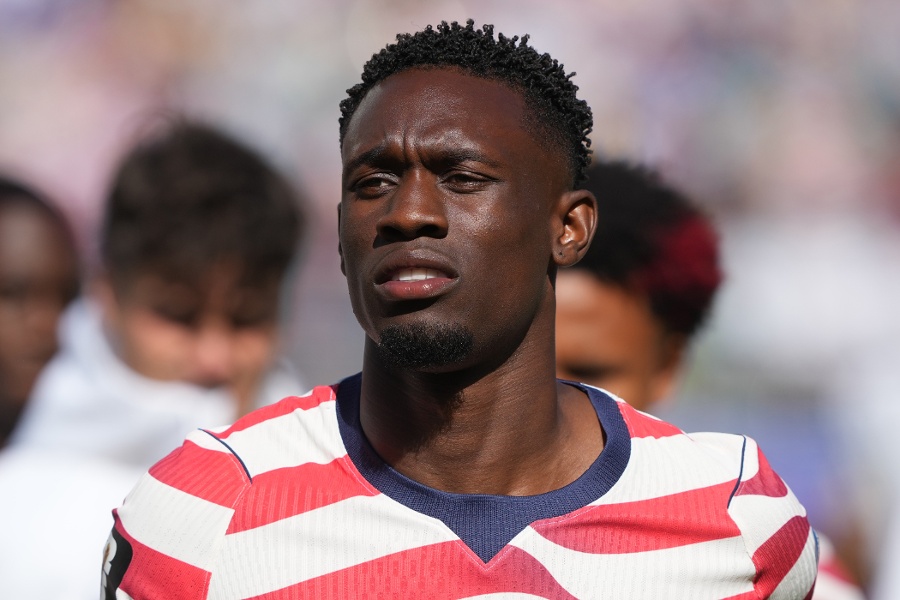 US striker Balogun available for Belgium clash despite red card