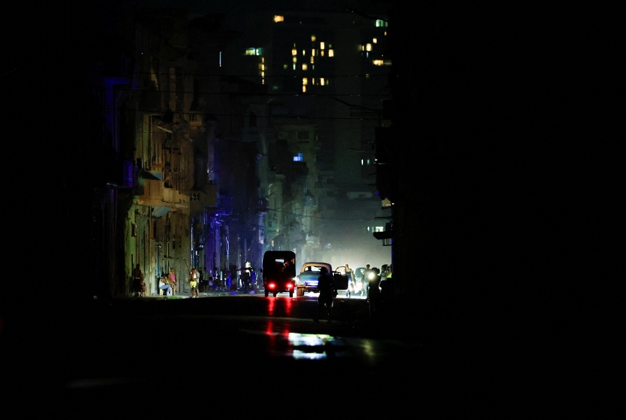 Cuba struggles to restore power to island following nationwide grid collapse