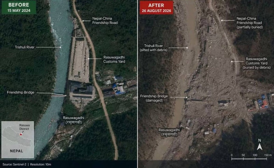 Insights from the Landslide at the Tibet Border
